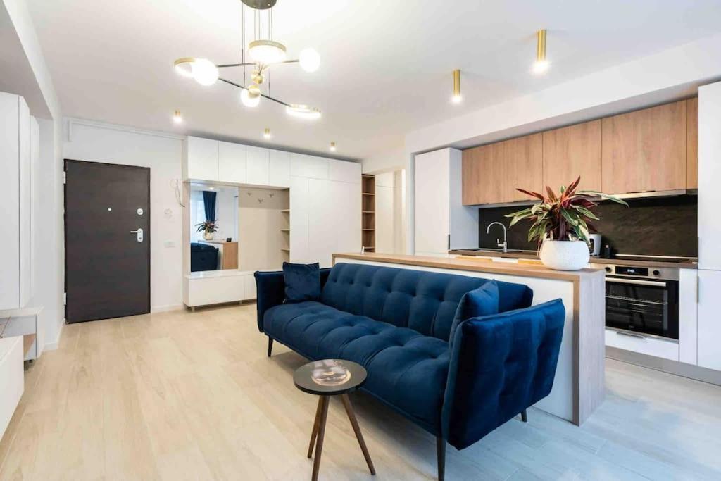 Blue Velvet Apartment Bucureşti Ngoại thất bức ảnh